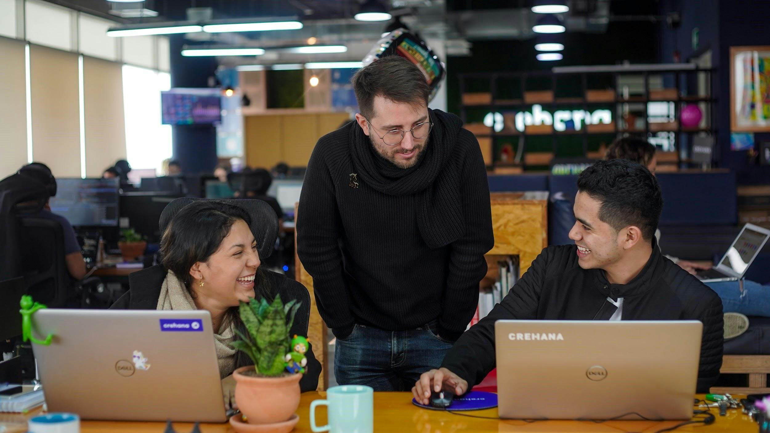El equipo de Crehana